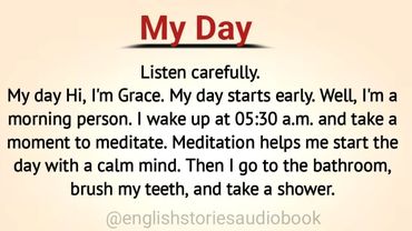 My Day || Improve your English || English Listening Skills || Speaking Skills || Daily Life