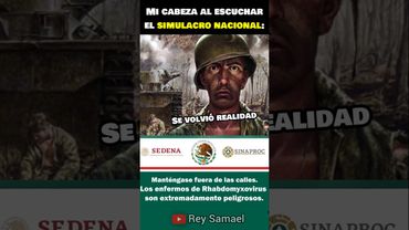 Yo al escuchar el Simulacro Nacional 😨🇲🇽 #mexico #simulacronacional #eas #terroranalogico