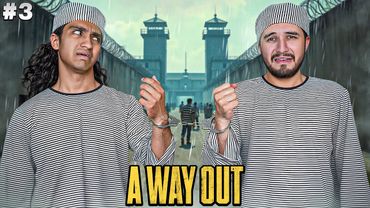 ادامه گیم a way out part 3😎 چه میکنیم ما😂
