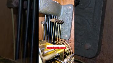 200 year old clock bell power less technology of all time #shorts #engnieering #powerlessmachines