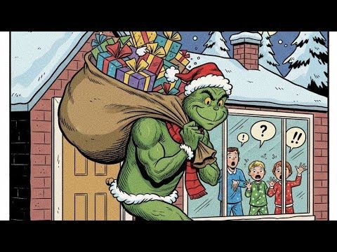 Я забрал все рождественские подарки которые принес семье и ушёл