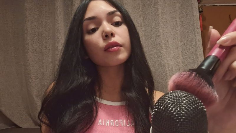 ASMR | Te maquillo+mouth sounds💄