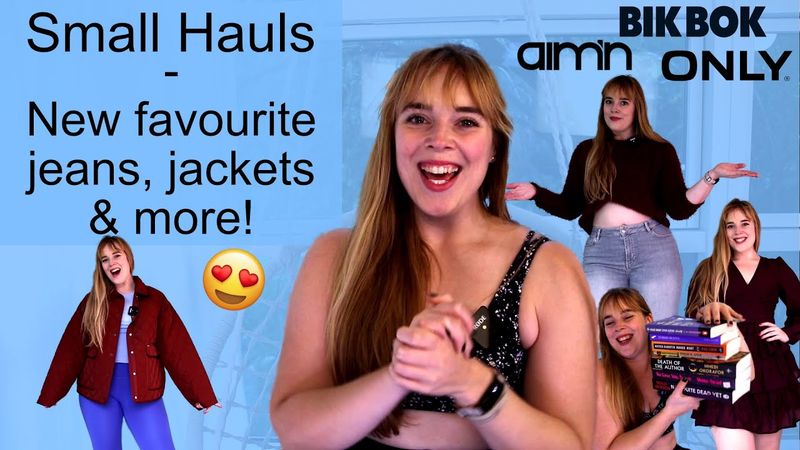Novos Jeans Curvy, Jaquetas e Mais! | Small Hauls com Aim'n, BikBok e Only | Experimente e Avalie