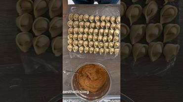 Веган пельмени🥟 #веган #рецепт #чечевица #вегетарианство Больше в тг https://t.me/aestheticsveg