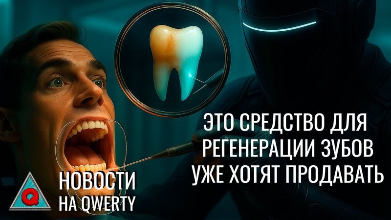 Регенерация зубной эмали. Природа перерабатывает пластик. Эффективный хищник. Новости QWERTY №358