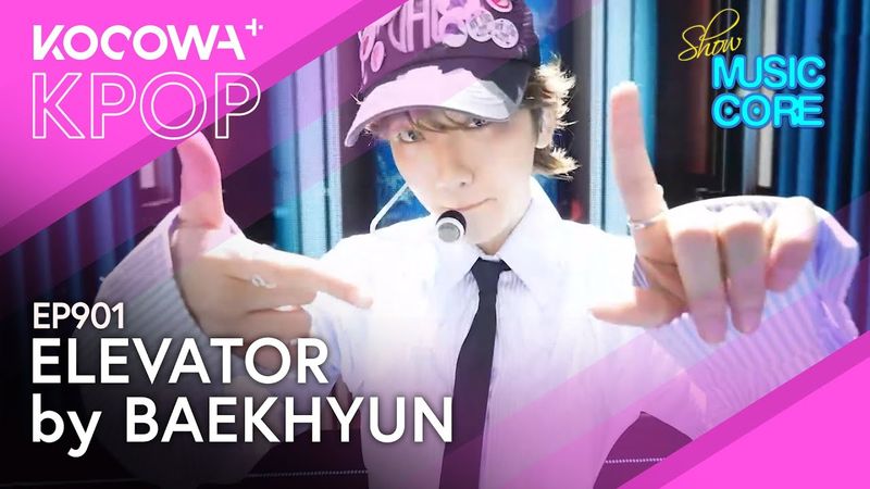 BAEKHYUN - Elevator l Show! Music Core EP901 | KOCOWA+