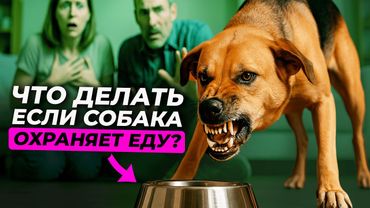 ⁉️ПОЧЕМУ СОБАКА РЫЧИТ НА ХОЗЯИНА рядом с едой? Как убрать пищевую агрессию | Советы кинолога