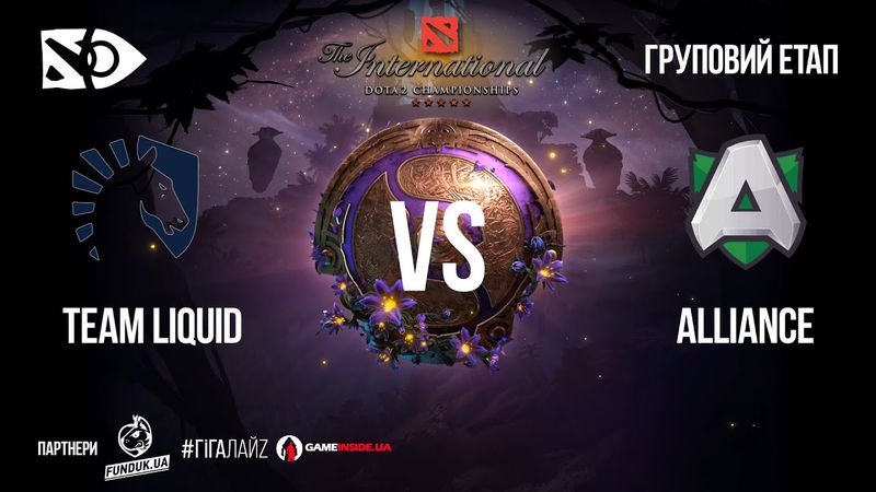 [UA] Team Liquid vs Alliance | Груповий етап «The International 2019» | День 3