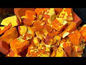 Soft Crusty Dusty Yellow Chalk