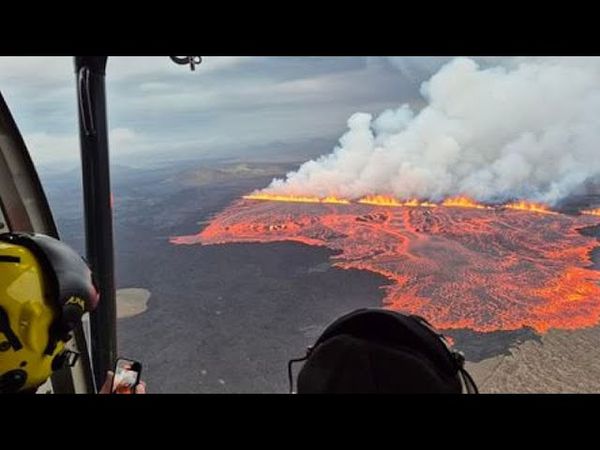 Tourists evacuated after Iceland’s Reykjanes Peninsula hit by 12th eruption in four years