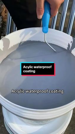 Acylic waterproof coating#tiktok#fyp#popular#manufacturing#exposedsil...