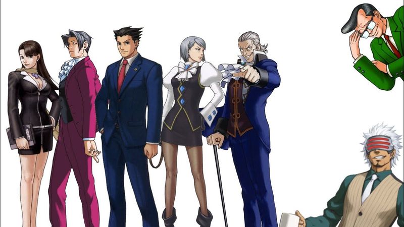 Выкрики персонажей из первых трёх игр Ace Attorney