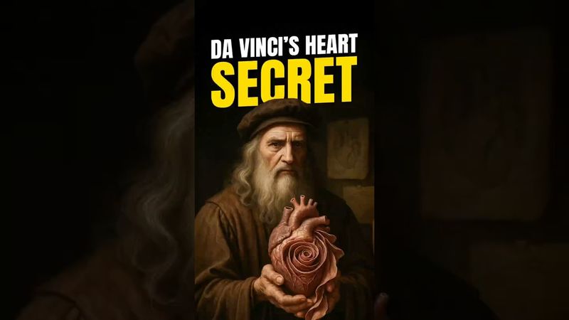 SCIENCE PROVES DA VINCI’S HEART VORTEX THEORY | YOURFACTSBUNNY #shorts #viral #trending #viralvideo