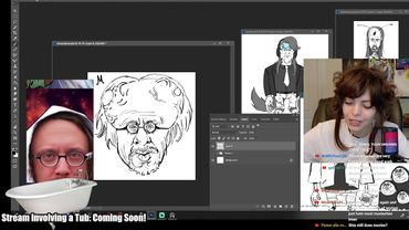 Drawing YouTubers Stream 002