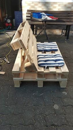 Скамейка из поддонов как сделать 🏠 #скамейкаизподдонов #каксделать #п...