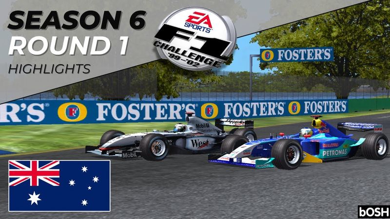 F1 Challenge '99-'02 | Season 6 | Round 1 (HIGHLIGHTS)