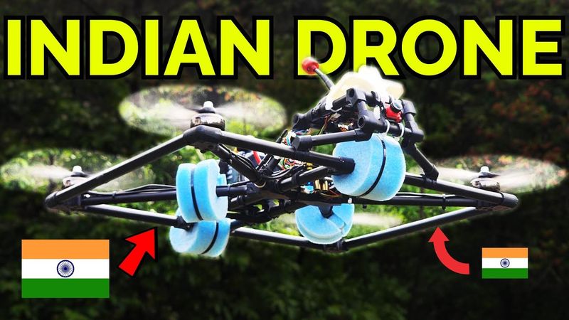 I Built a DRONE with an INDIAN Flight Computer