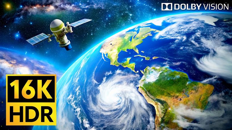 16K VIDEO ULTRA HD 240FPS - Beautiful Nature With Calming Music | Dolby OLED