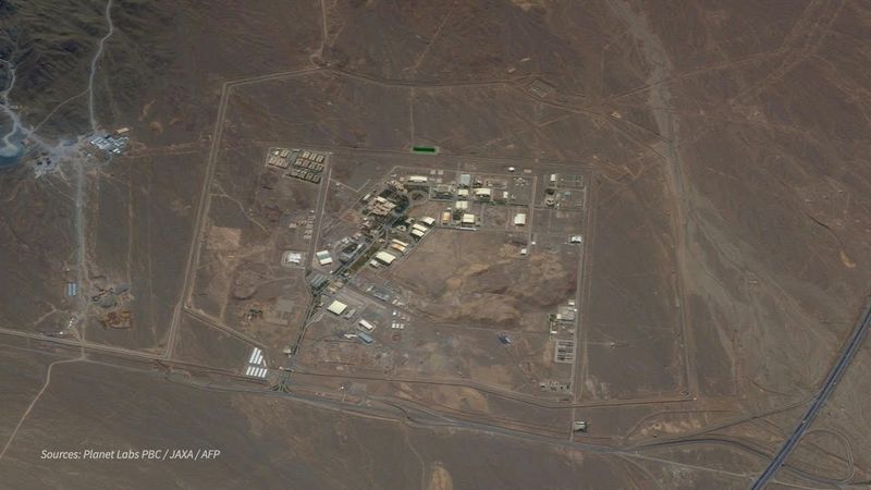 ANIMATED MAP - Iran's Natanz nuclear facility | AFP