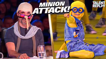 The Minions' Hilarious Mission to ANNOY Simon! | Britain's Got Talent