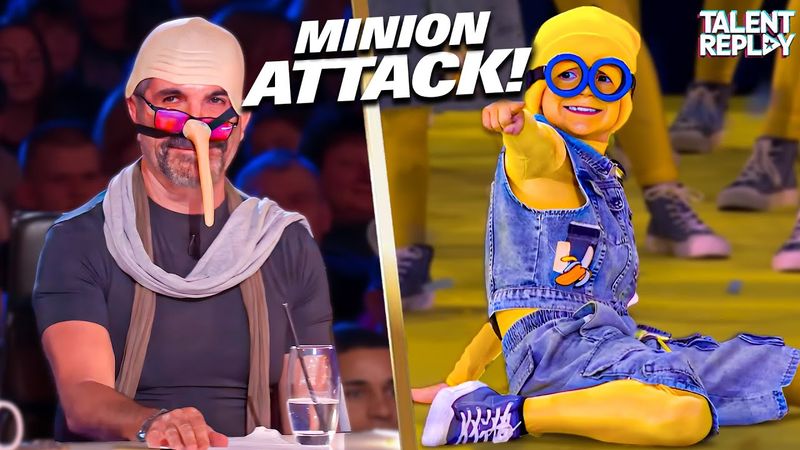 The Minions' Hilarious Mission to ANNOY Simon! | Britain's Got Talent