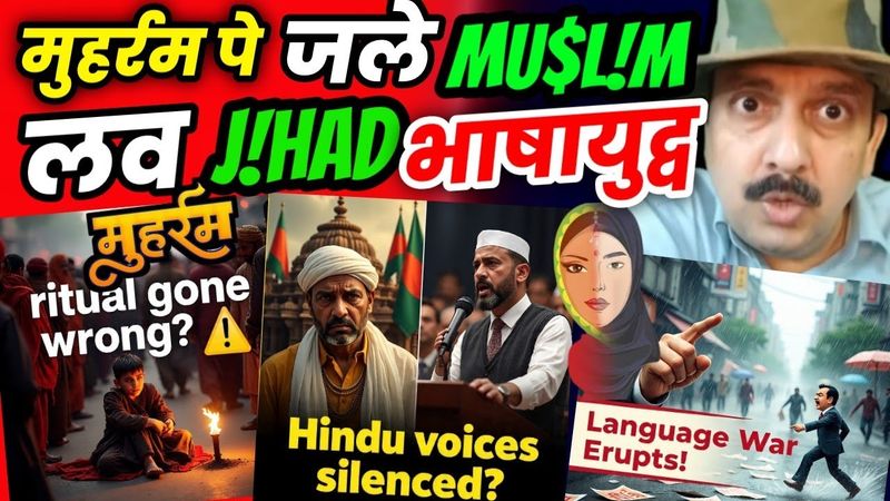 Shocking Muharram Ritual Turns Tragic injuries | Hindu Voices in Bangladesh | Language Politics 2025
