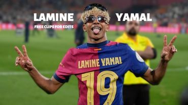 LAMINE YAMAL FREE CLIPS • CLIPS FOR EDITS • BEST SCENEPACK • 4K 60FPS