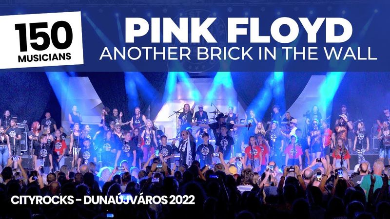 Another Brick in the Wall (Pink Floyd) - 150 rock musicians & children's choir – @CITYROCKS