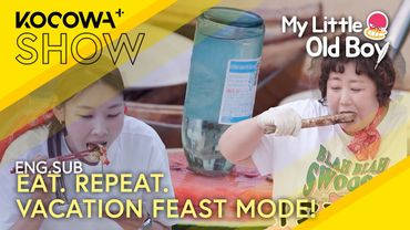 Han Hye Jin, Sin Gi Ru & Pung Ja’s Vacation Food Fight! | My Little Old Boy EP451 | KOCOWA+