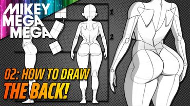 How To Draw THE BACK & SIDE (Mapping the body Drawing Course)
