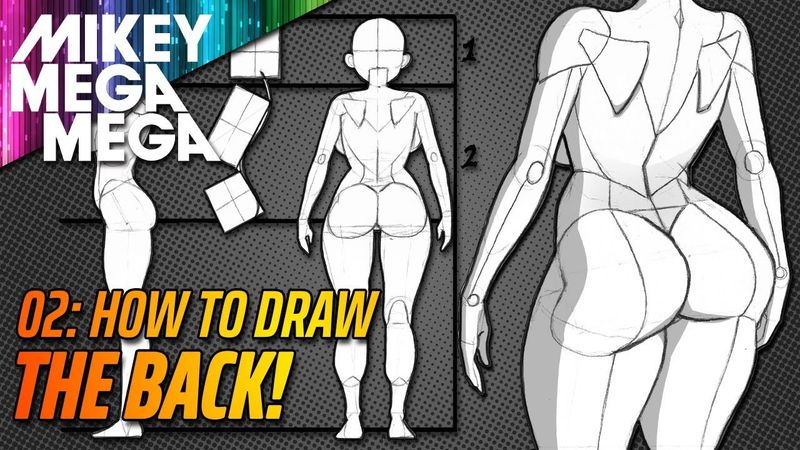 How To Draw THE BACK & SIDE (Mapping the body Drawing Course)