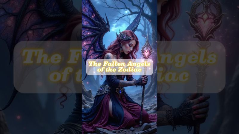 ✨ Fallen Angels of the Zodiac 🪽#zodiac #fallenangel #queens #aiart #pixverse