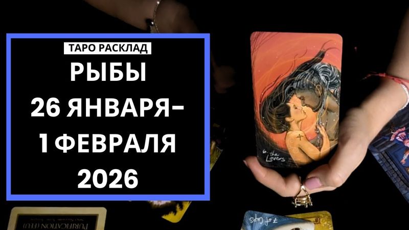 РЫБЫ - ВОССТАВНОВЛЕНИЕ ОТНОШЕНИЙ-26 ЯНВАРЯ-1 ФЕВРАЛЯ 2026-ТАРО РАСКЛАД