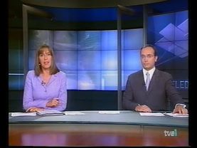TVE 1 - Fragmento Telediario (11-9-2002)