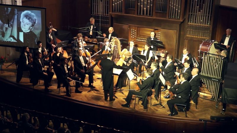 В. Кикта. «Фрески Софии Киевской», концертная симфония для арфы с оркестром