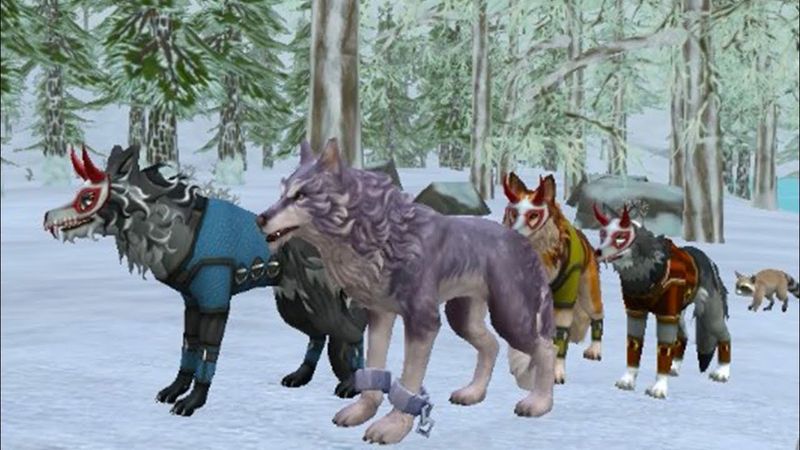 Играем на МИСТИЧЕСКОМ ВОЛКЕ в WildCraft #66