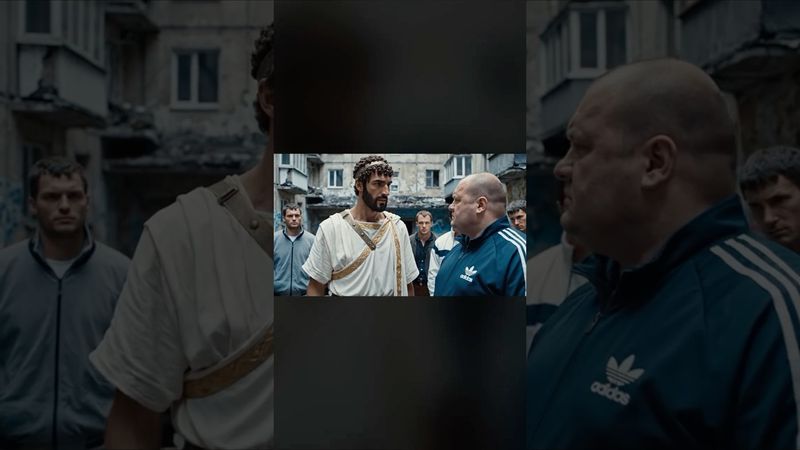 Если бы Аристотель оказался в 90-х #ai #veo3 #comedy #humor #funny