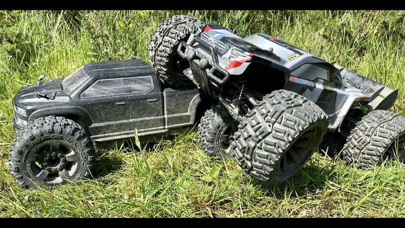 Arrma Big rock  Maverick Quantum flux Brushless RC Truck HPI Traxxas