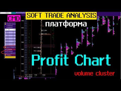 Profit chart. Платформа для анализа. Объемный и кластерный анализ. Гость разработчик SBPro, TVT.
