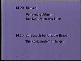 Конец эфира (ZDF Германия, 16.05.1986)