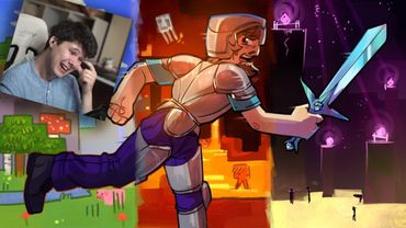 Смогут ли ютуберы пройти майнкрафт играя по очереди? - Реакция на Квадратный