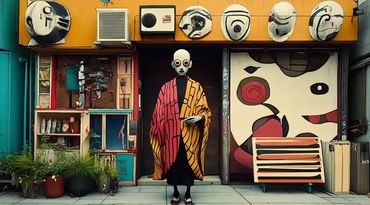 Another flat image animation. Created by using several style ref imag...