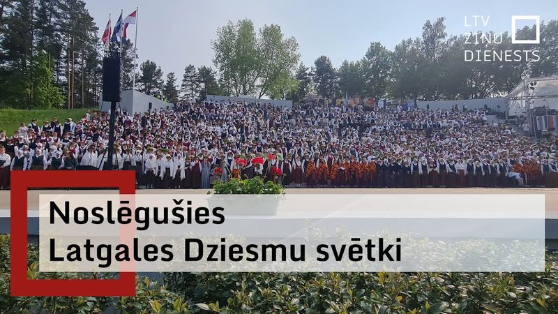 Daugavpilī aizvadīti Latgales Dziesmu svētki