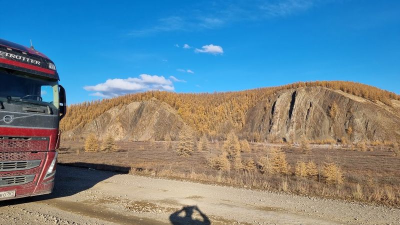 Р 504 КОЛЫМА. ИЗ МАГАДАНА НА БОЛЬШУЮ ЗЕМЛЮ.VOLVO FH 540