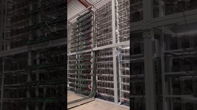 Bitcoin Mining Farm