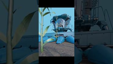 Как комбайн собирает и очищает кукурузу за секунды. #tech #интересно #факты #shorts