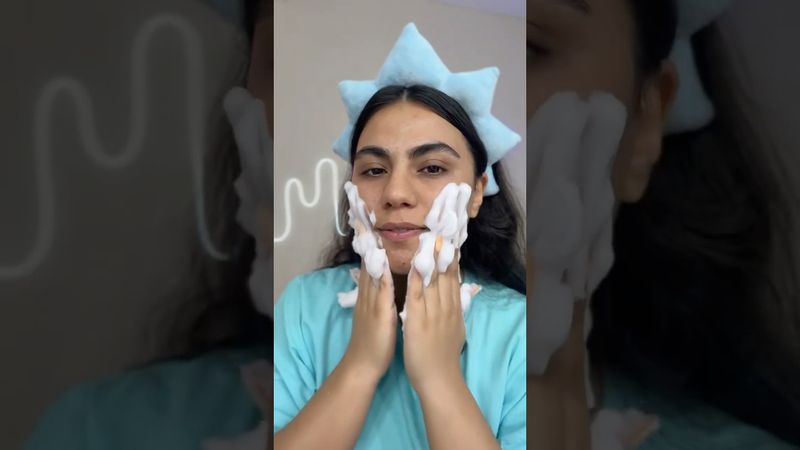 روتین پوستی قبل خواب😴💤🫧