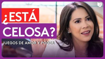 Karina cree que Roberto y Victoria son pareja | Juegos de Amor y Poder | Capítulo 16
