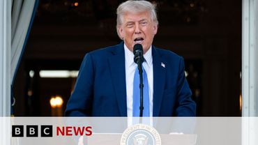 Trump signs ban on travel to US by nationals from 12 countries | BBC News
