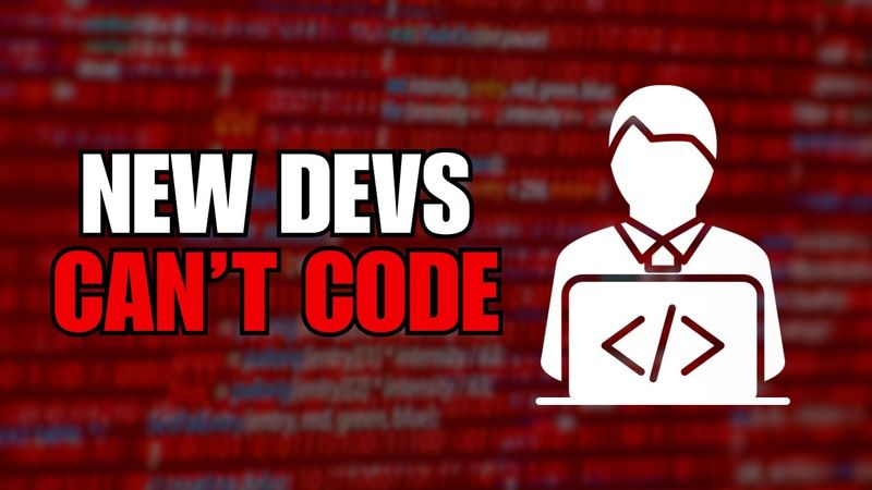 Jr Devs - "I Can't Code Anymore"